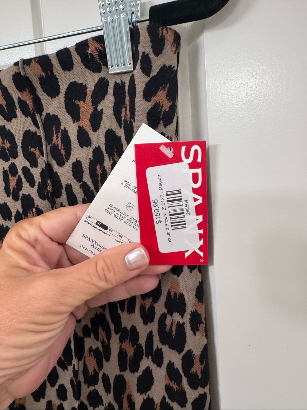 SPANX Leopard Print Flared Pants - Brown & Black - Picture 3 of 5